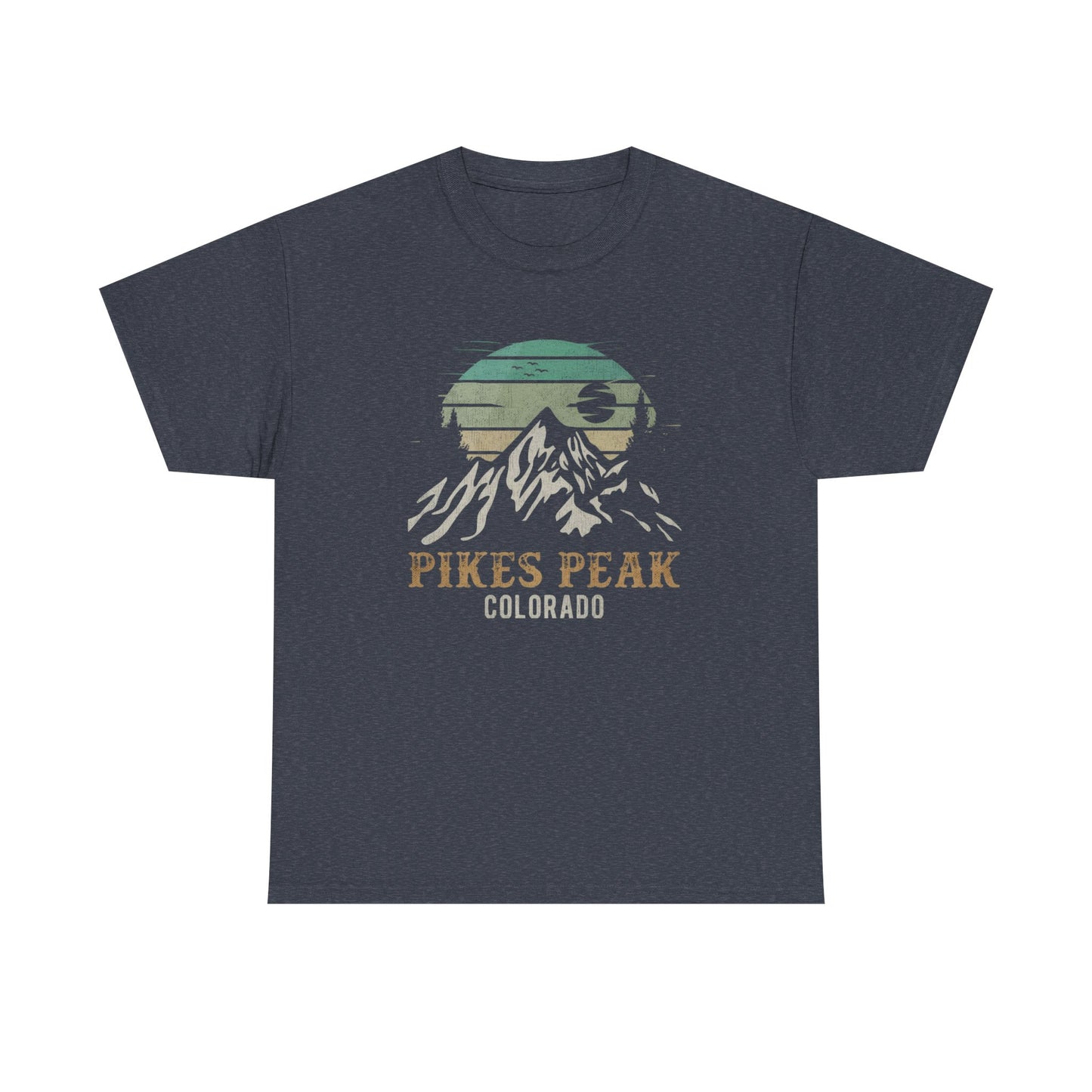 Pikes Peak Colorado Graphic T Shirt NEW Adult Tee