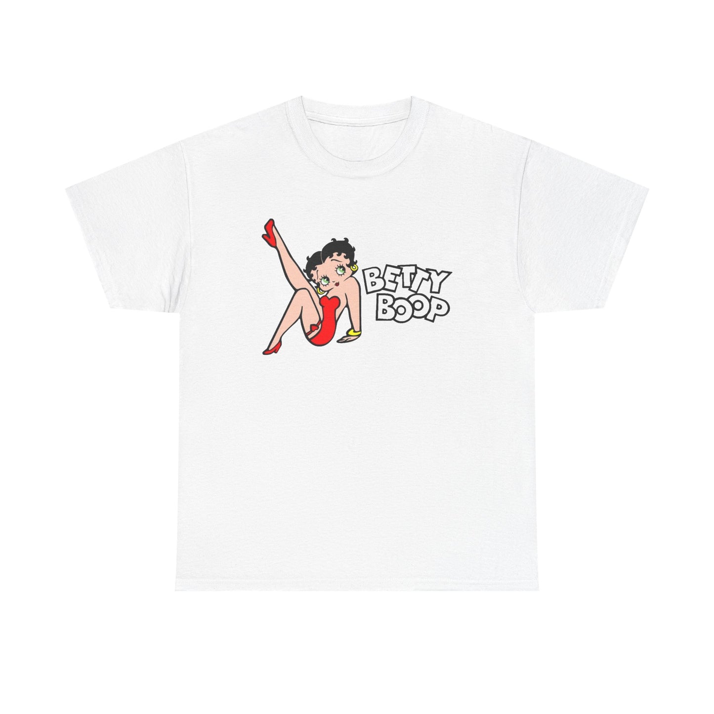 Betty Boop Graphic T Shirt Vintage Retro Art Unisex Heavy Cotton Tee 1