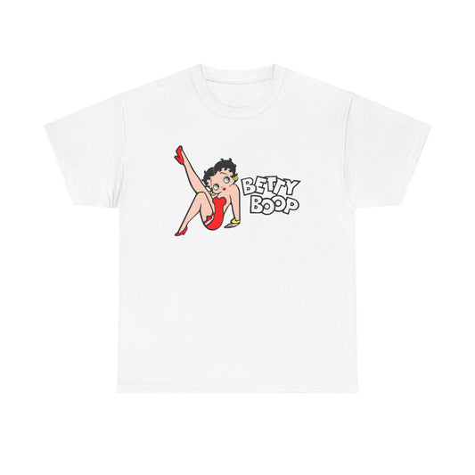 Betty Boop Graphic T Shirt Vintage Retro Art Unisex Heavy Cotton Tee 1