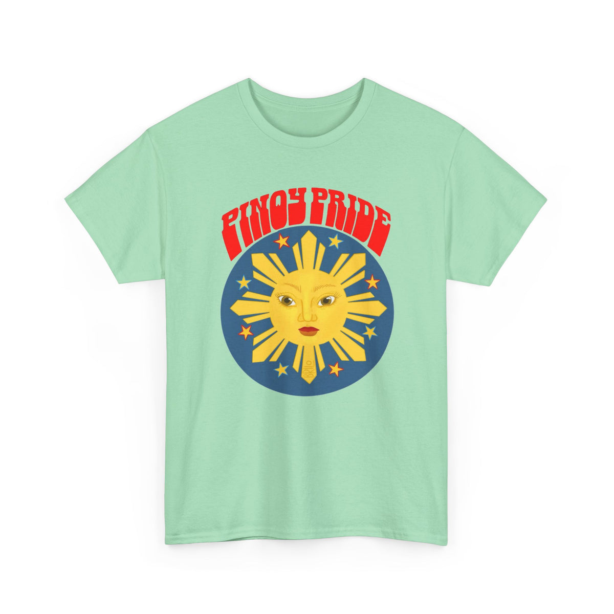 Pinoy Pride Graphic T Shirt Men's Classic Filipino Heavy Cotton Tee