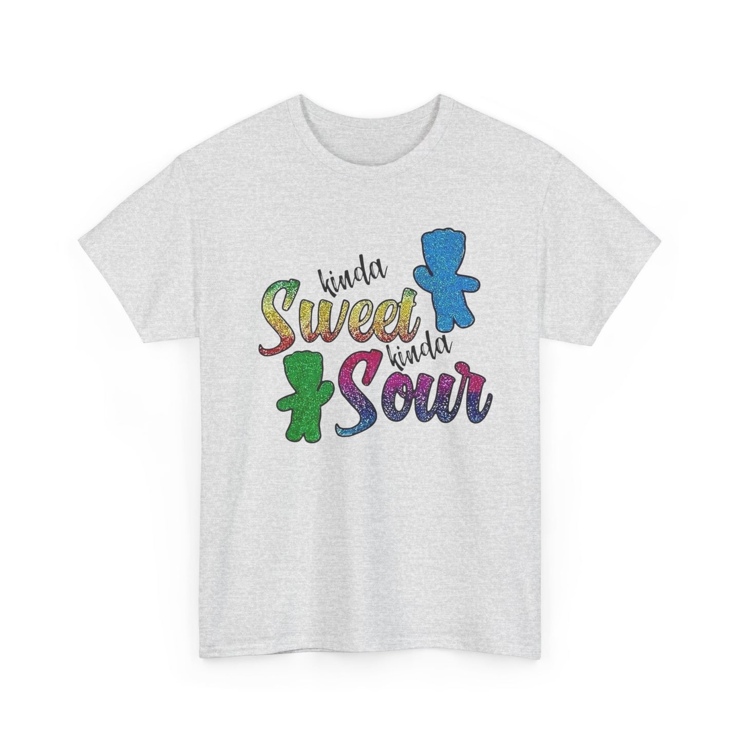 Kinda Sweet Kinda Sour Graphic T Shirt NEW Unisex Heavy Cotton Tee