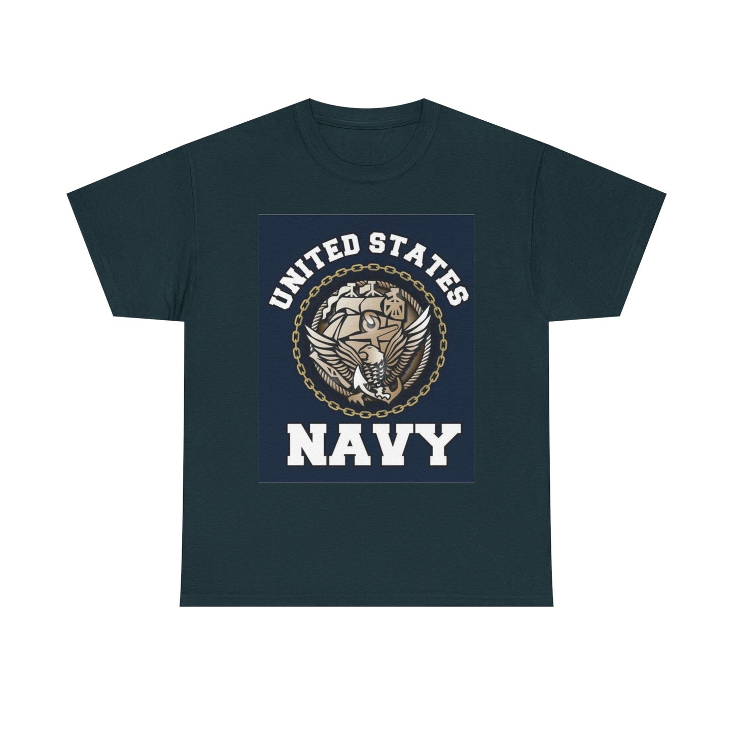 United States Navy Graphic T Shirt Military Gear Unisex Heavy Cotton Tee
