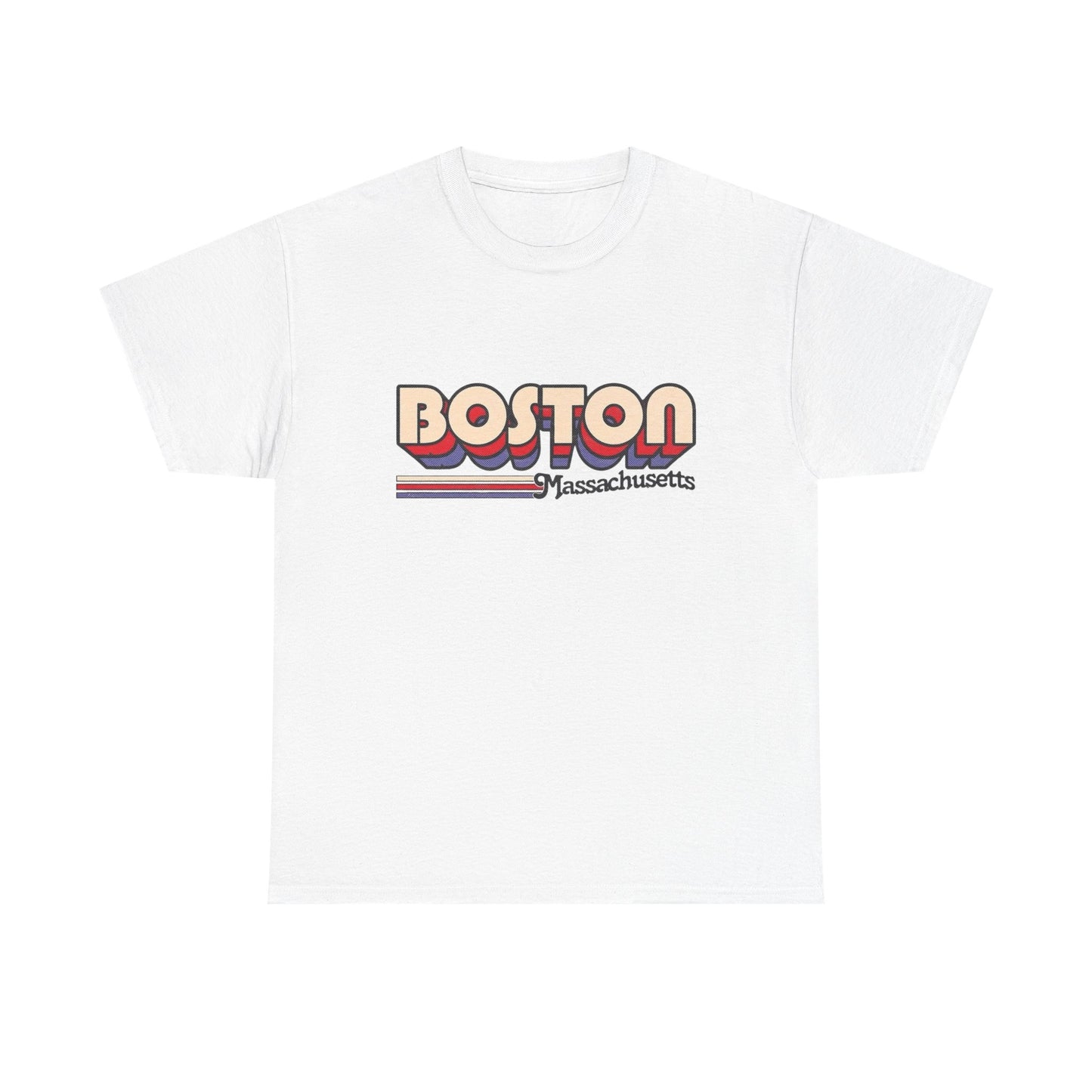 Boston Massachusetts Graphic T Shirt NEW Adult Tee