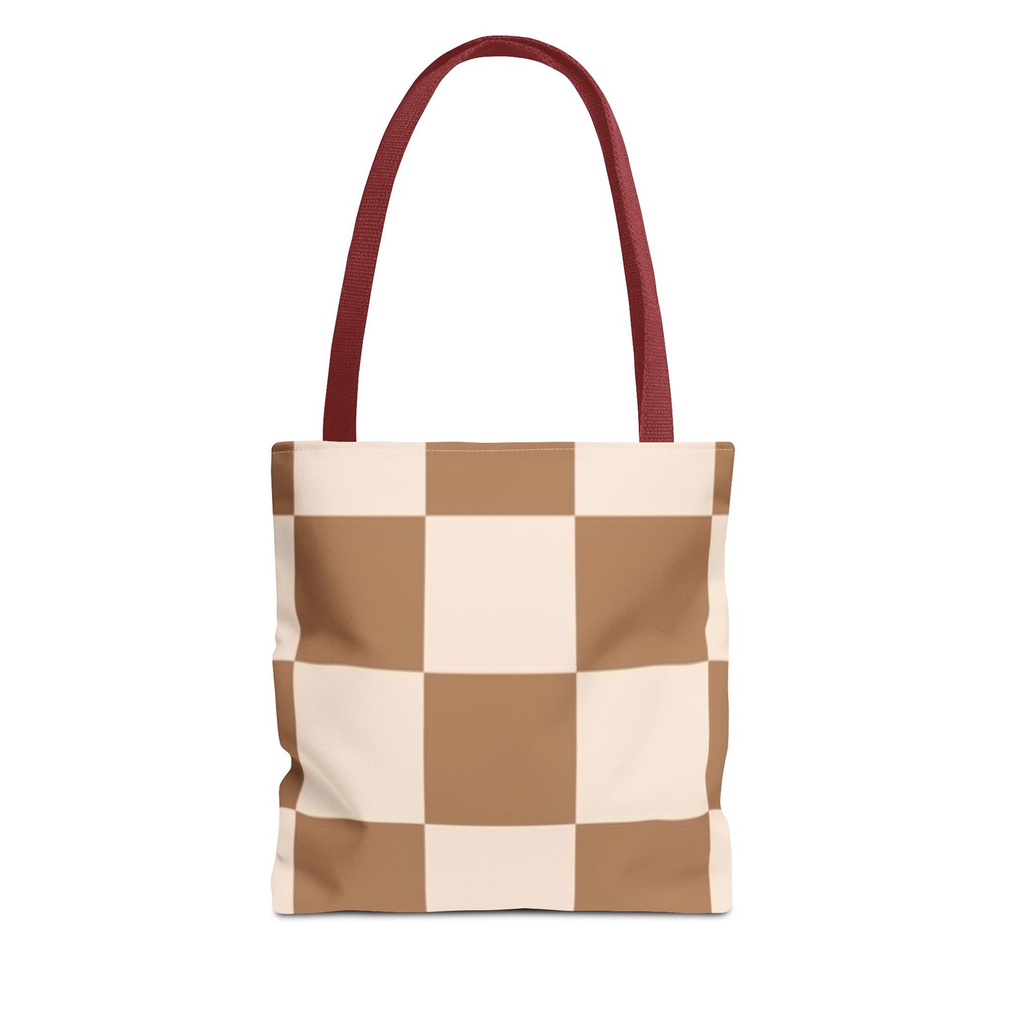 Modern Checkered All Over Print BRAND NEW Purse - Pocketbook - Travel Tote Bag