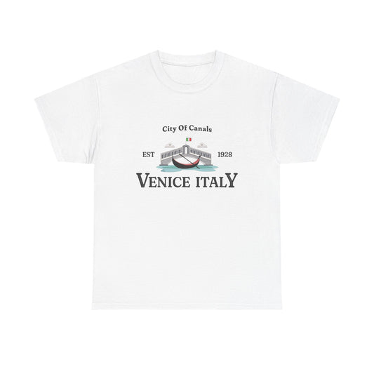 Venice Italy Graphic T Shirt NEW Unisex Heavy Cotton Tee