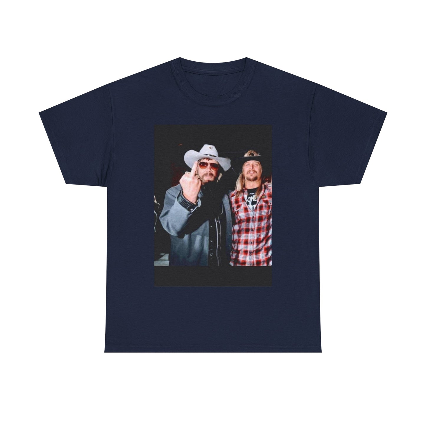 Hank Williams jr T-shirt kid rock country vintage Unisex Heavy Cotton AMERICAN