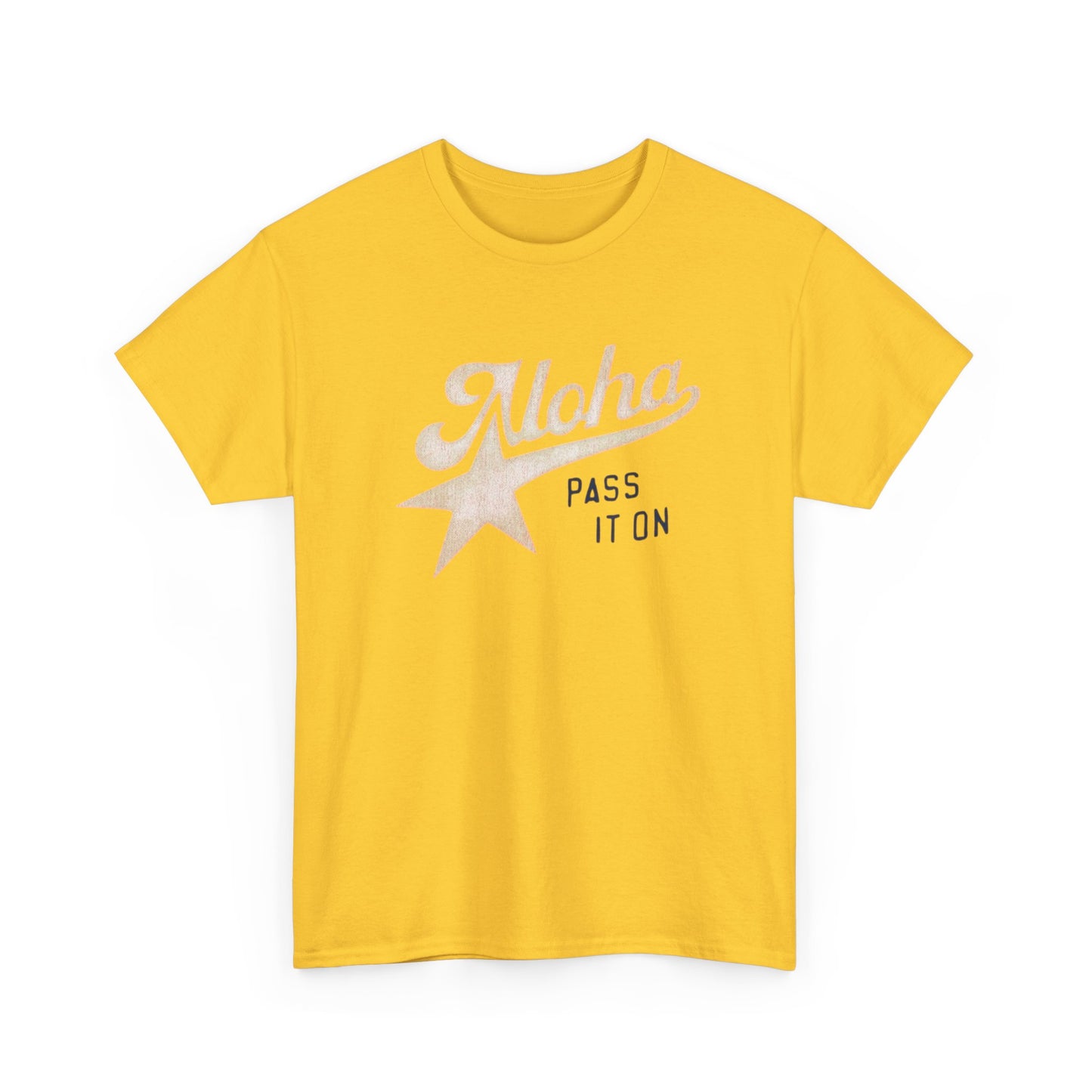 Aloha Graphic T Shirt Unisex Heavy Cotton Tee