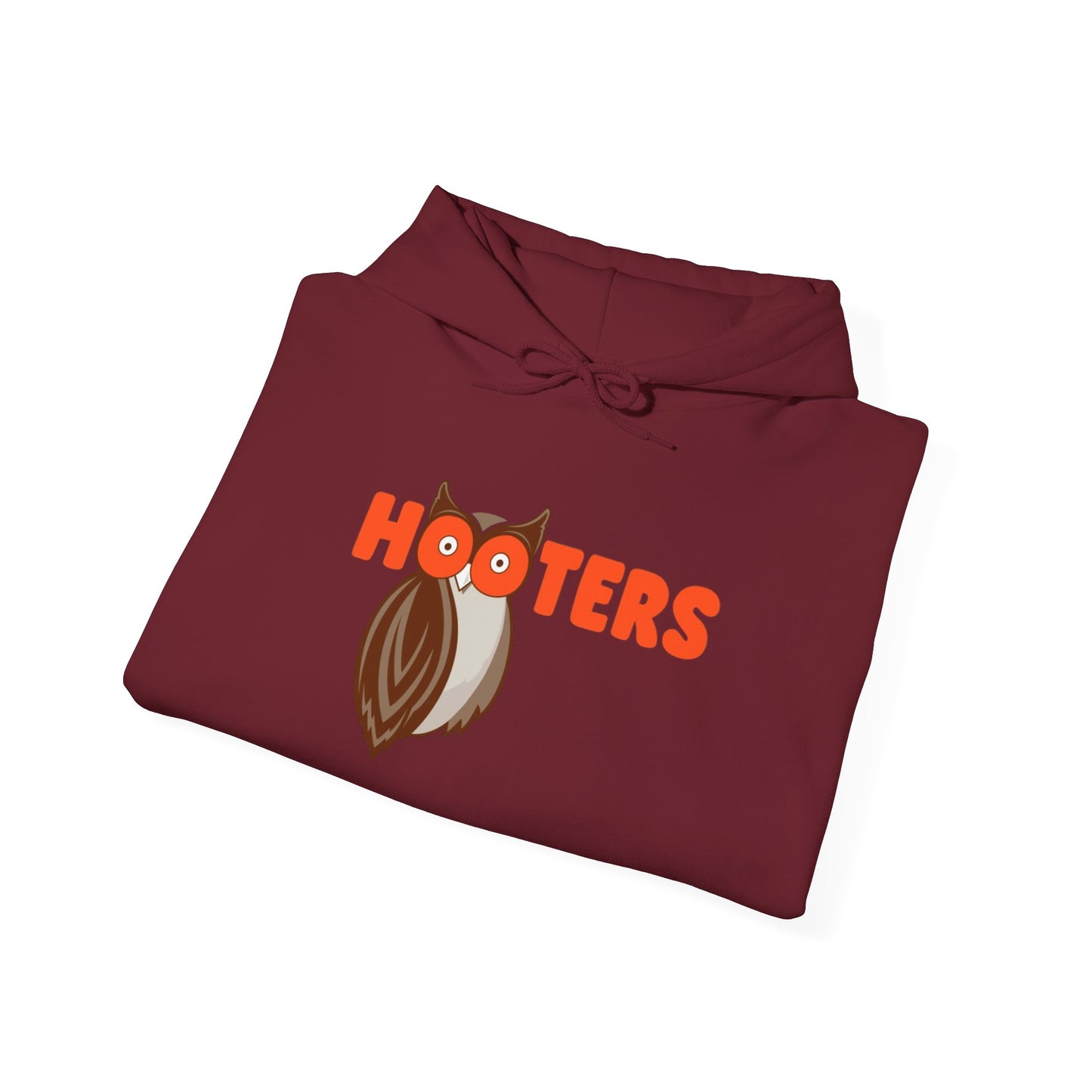 Hooters Graphic Hoodie Retro Unisex Heavy Blend™ Hooded Sweatshirt
