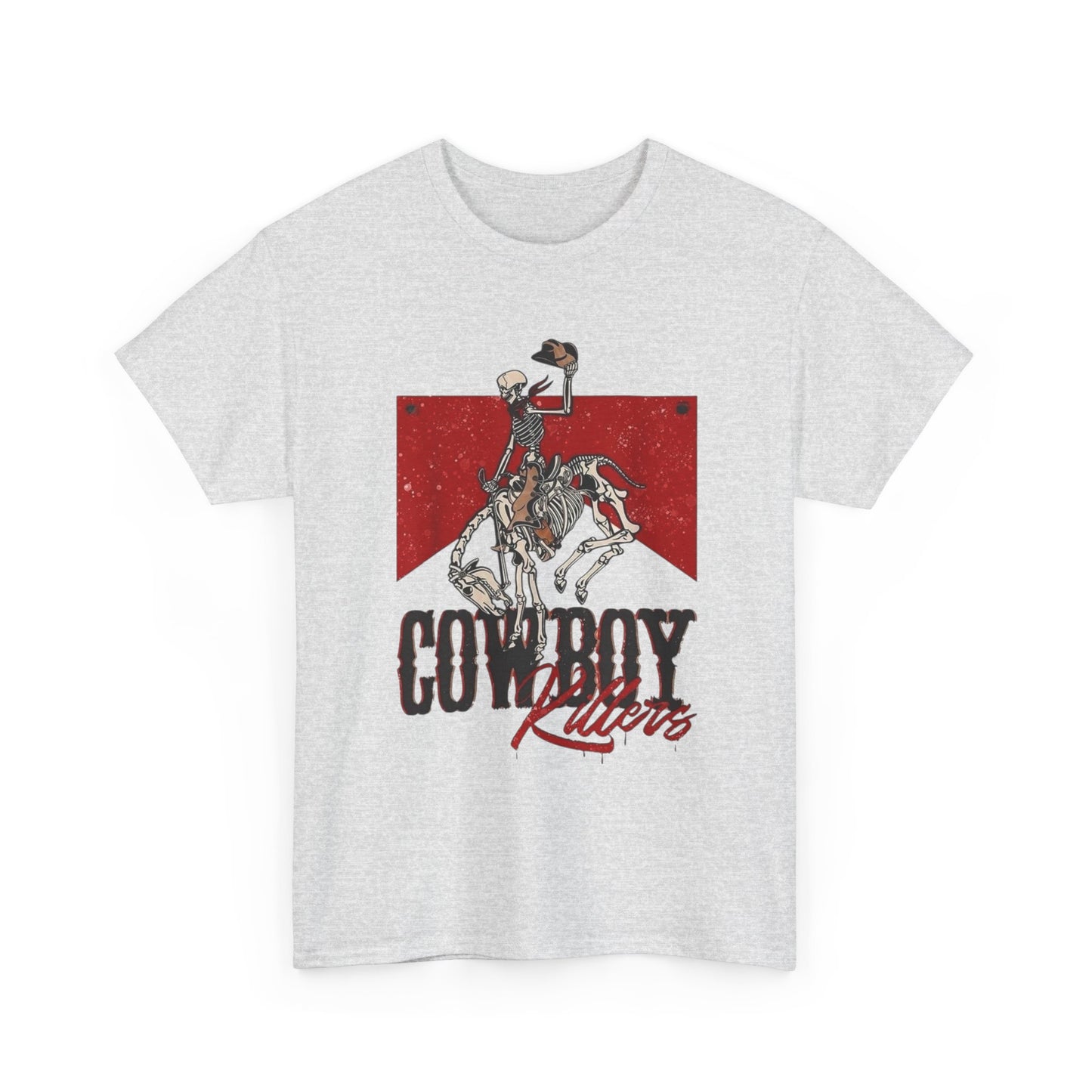 Cigarette Cowboy Killers Graphic T Shirt Unisex Heavy Cotton Tee