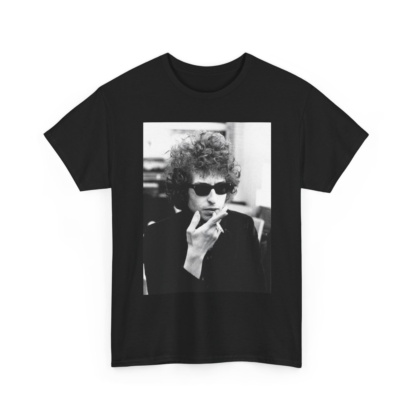 Bob Dylan Graphic T Shirt Vintage Photo Retro Unisex Heavy Cotton Tee