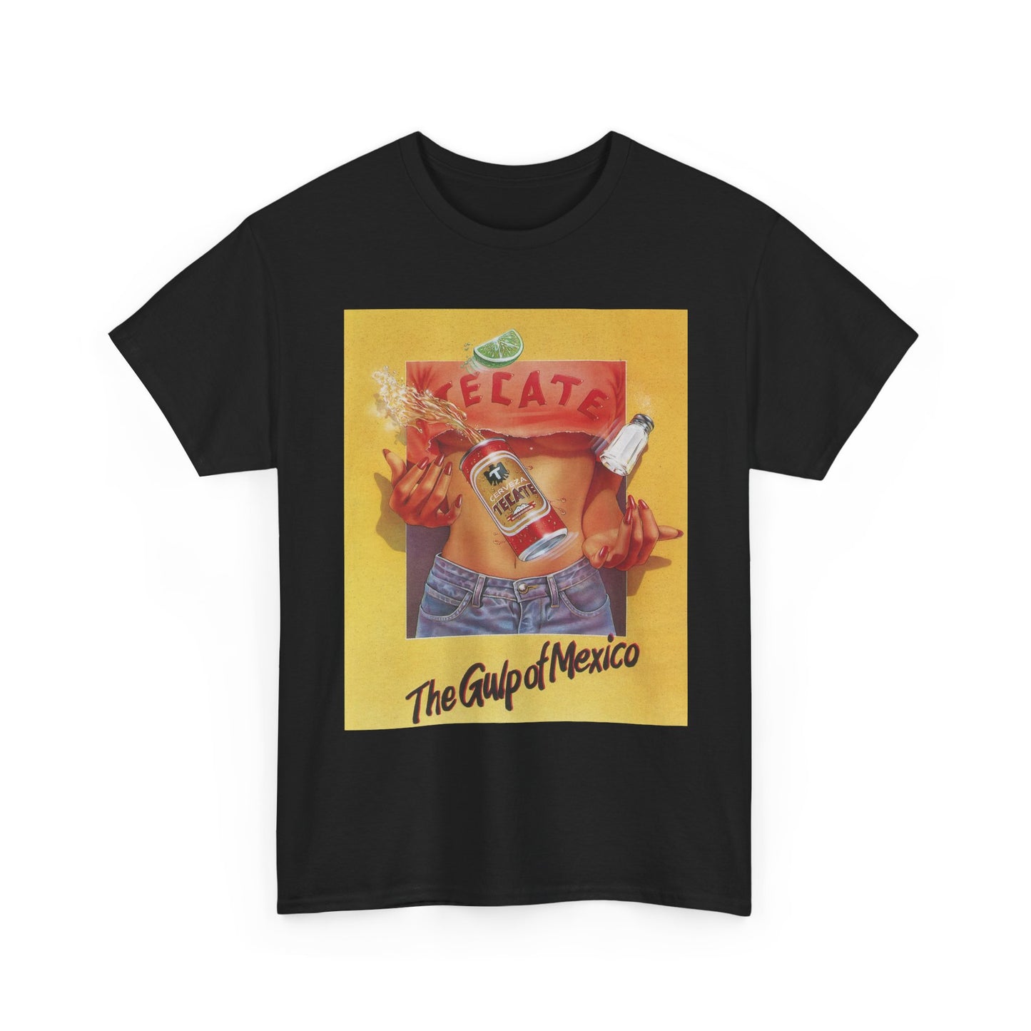 Tecate Beer Graphic T Shirt Vintage Mexican Beer Retro Unisex Heavy Cotton Tee
