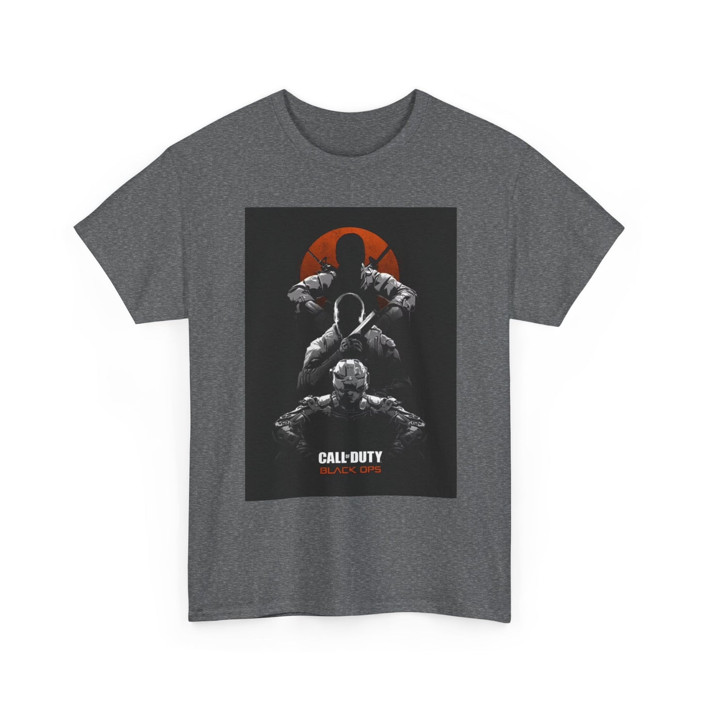 Call of Duty Black OPS Tshirt Retro gamer Xbox gaming Unisex Heavy Cotton Tee