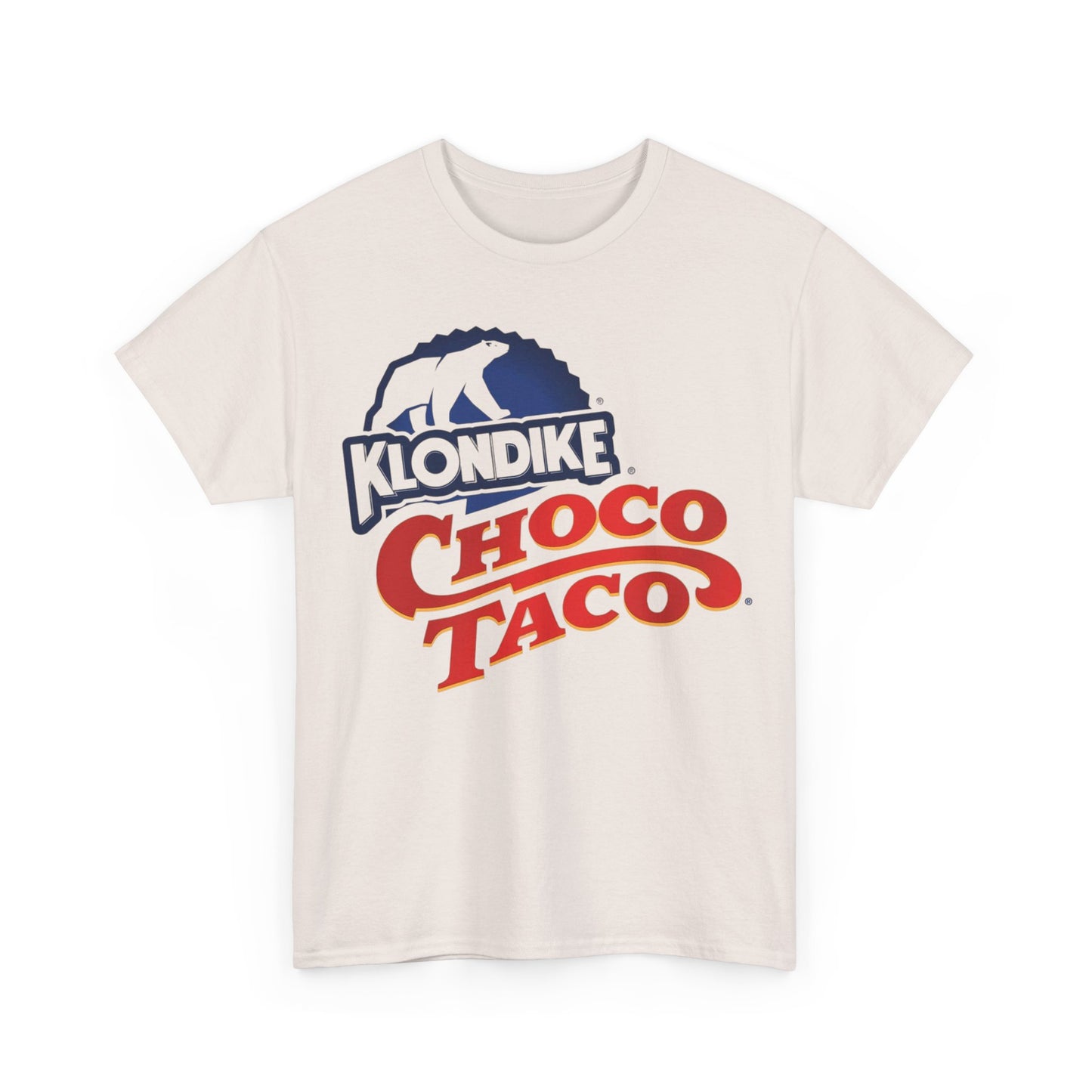 Choco Taco Shirt Klondike Ice Cream Retro Vintage Logo Unisex Heavy Cotton Tee