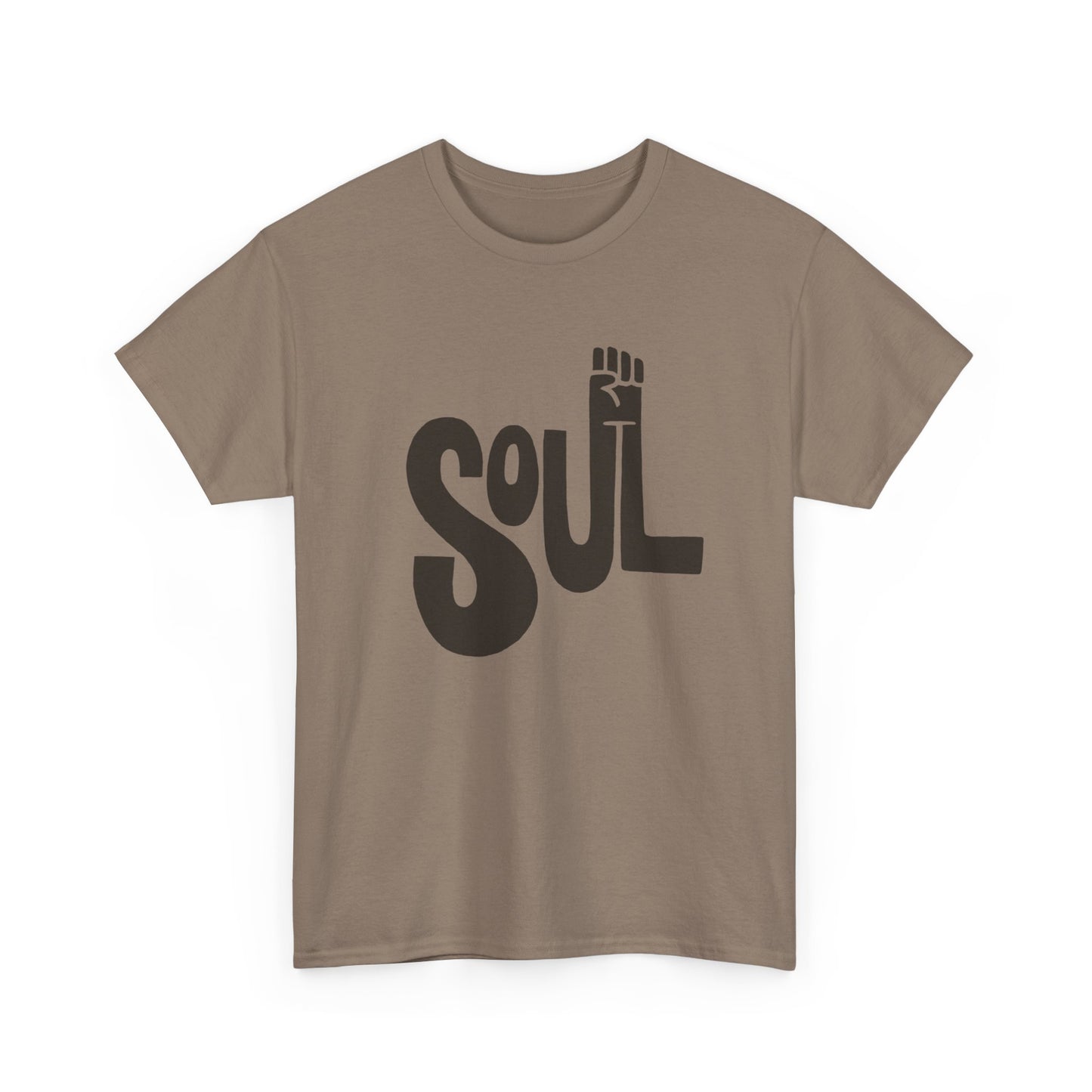 Soul Retro Power Graphic T Shirt NEW GIFT Unisex Heavy Cotton Tee