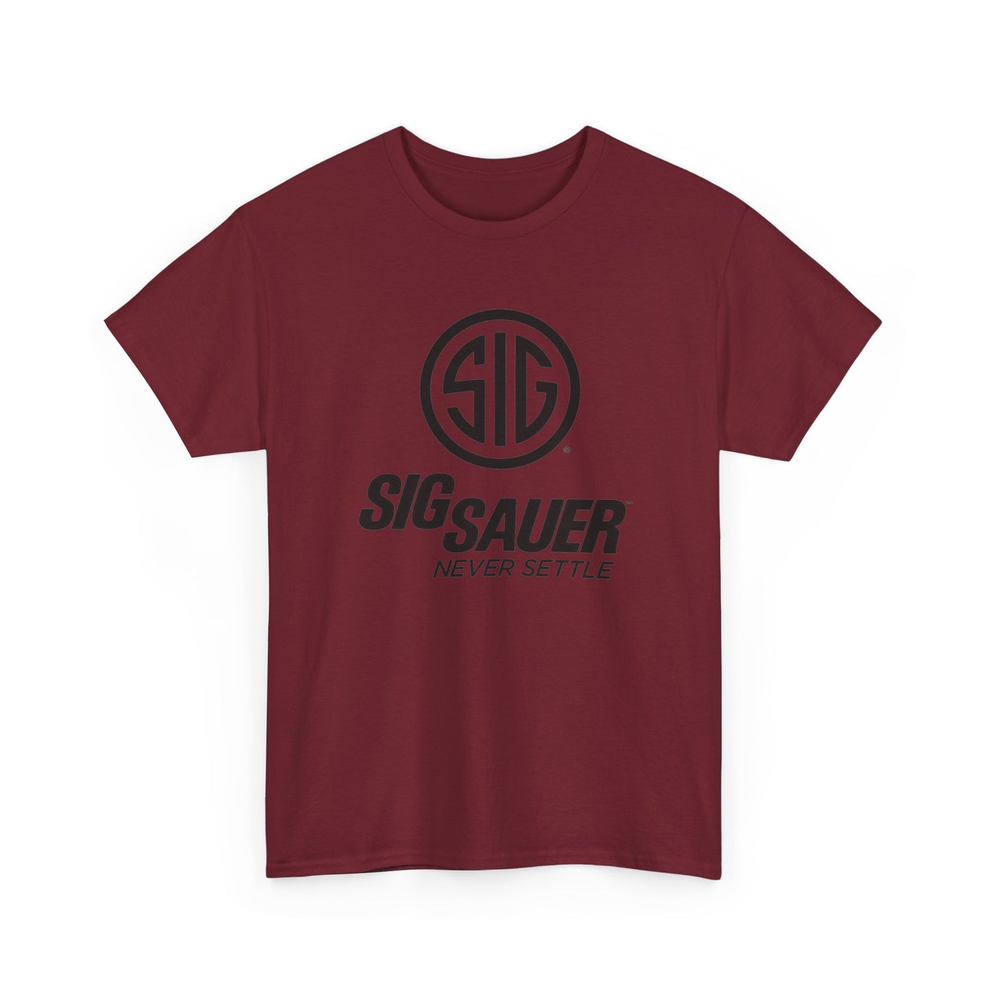 Sig Sauer Retro Graphic T Shirt Unisex Heavy Cotton Tee