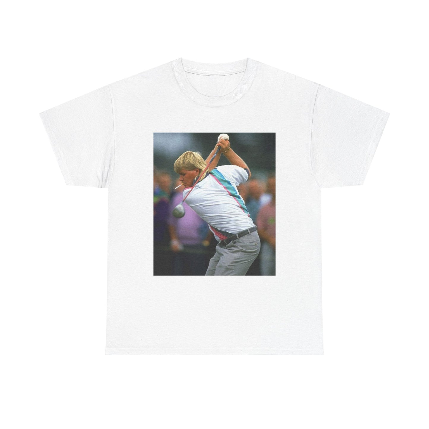 John Daly TShirt Masters golf club Tiger woods Vintage Unisex Heavy Cotton Tee