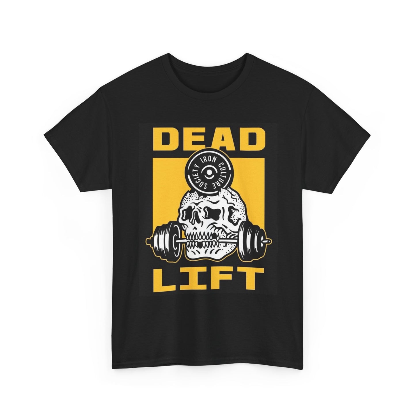 Deadlift Graphic T Shirt Vintage GYM Funny Heavy Cotton Tee