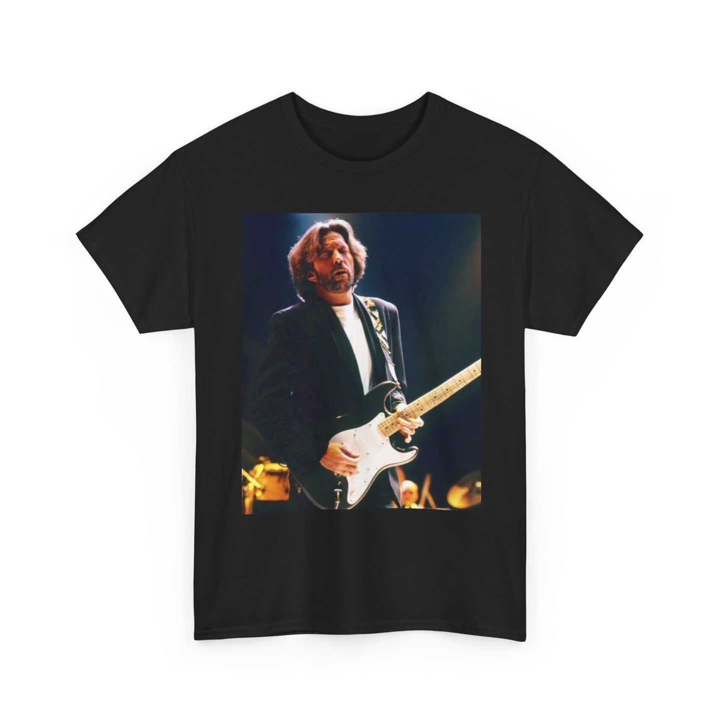 Eric Clapton Graphic T Shirt Vintage Poster Unisex Heavy Cotton Tee