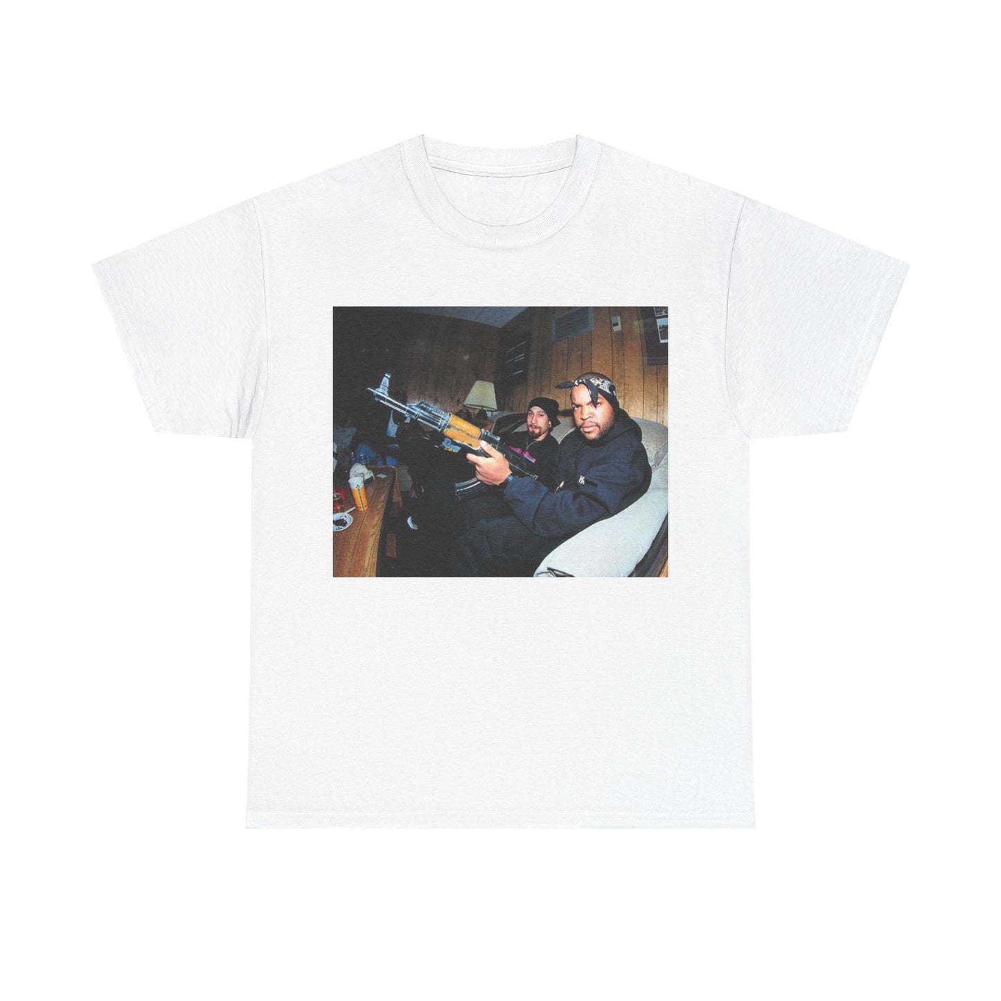 Ice cube T-shirt vintage 90s NWA California retro meme Unisex Heavy Cotton Tee