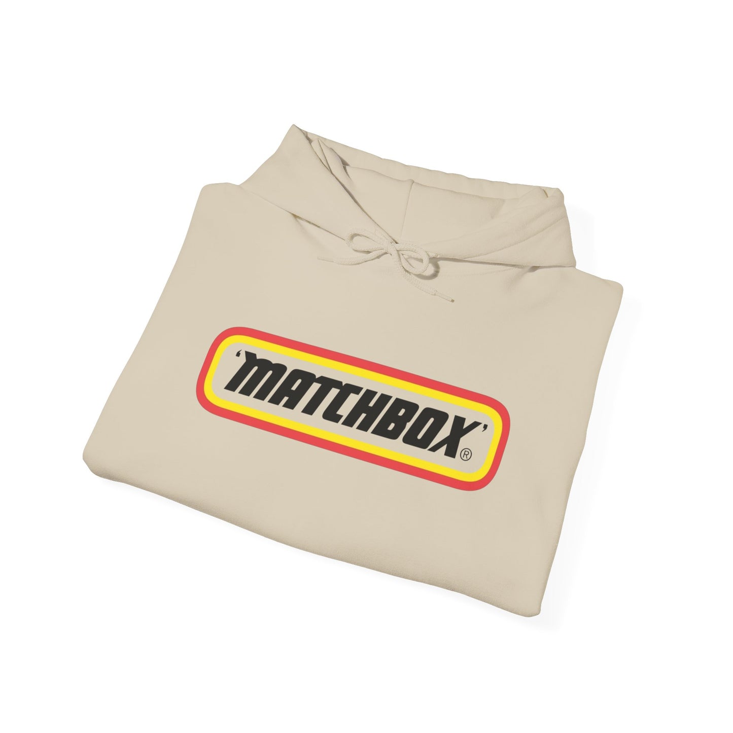 Matchbox Logo Retro Toys Graphic Hoodie Unisex Heavy Blend™ Hooded Sweatshirt