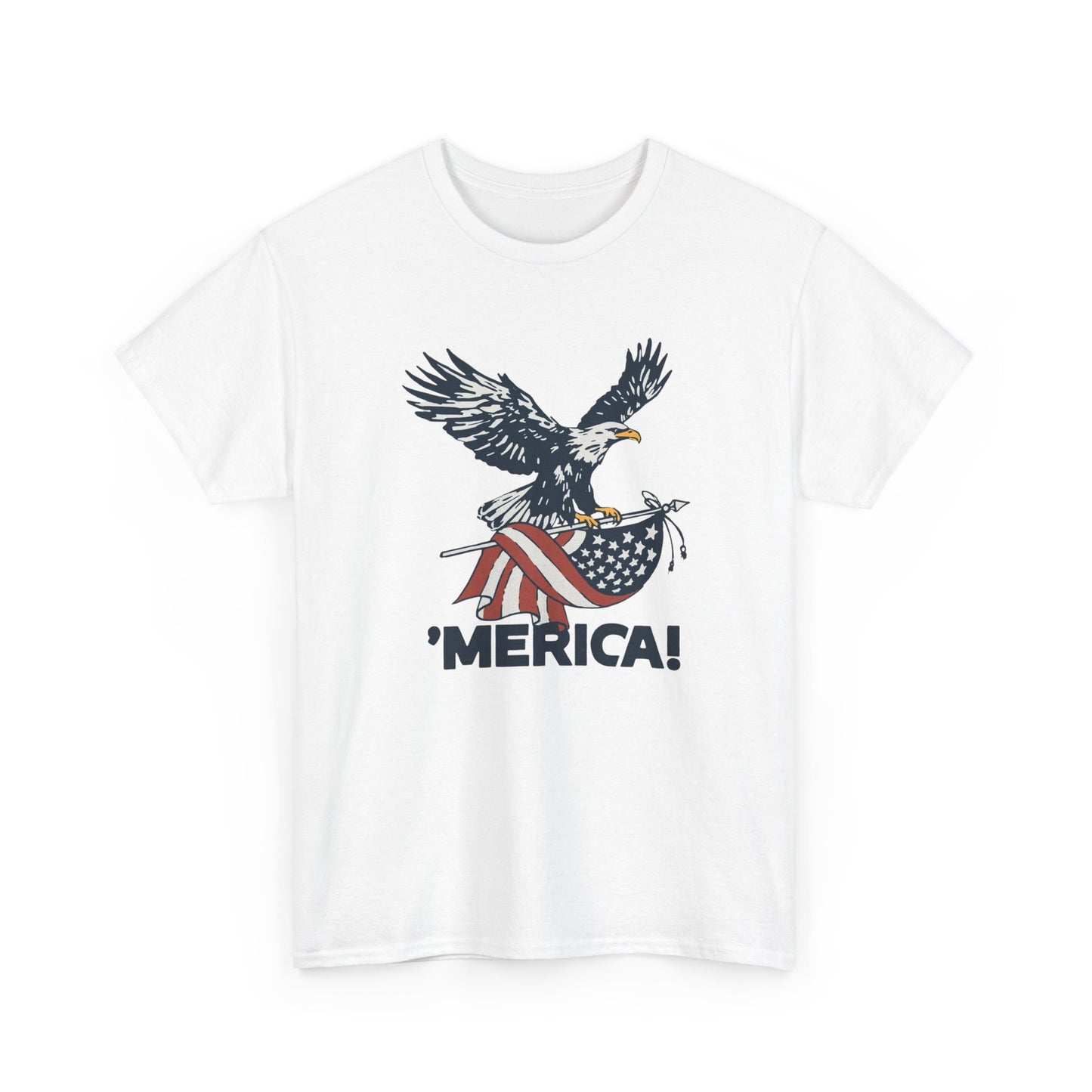 American Bald Eagle USA Graphic T Shirt Heavy Cotton Tee NEW ADULT UNISEX