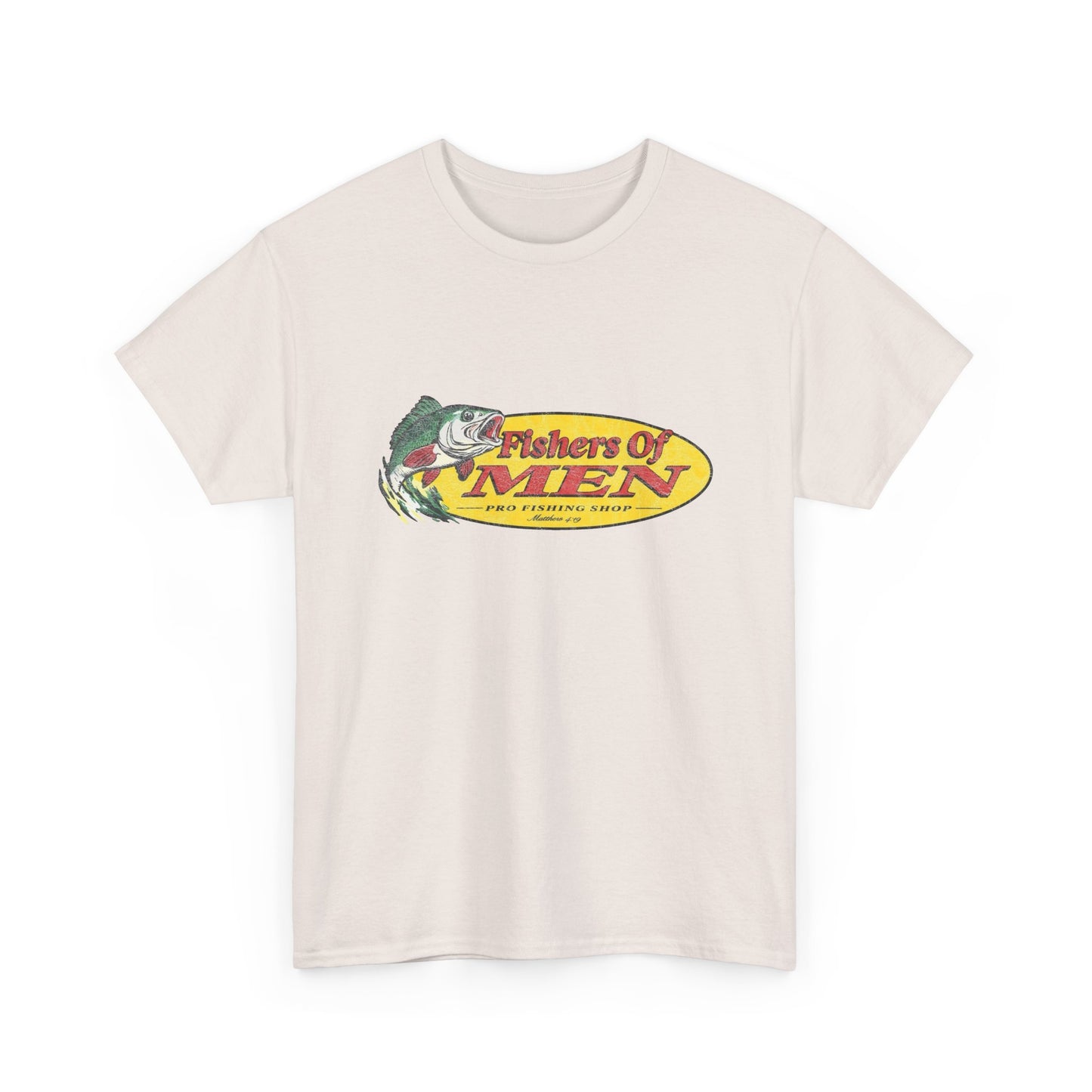 Fishers Of Men Graphic T Shirt NEW Vintage Unisex Heavy Cotton Tee