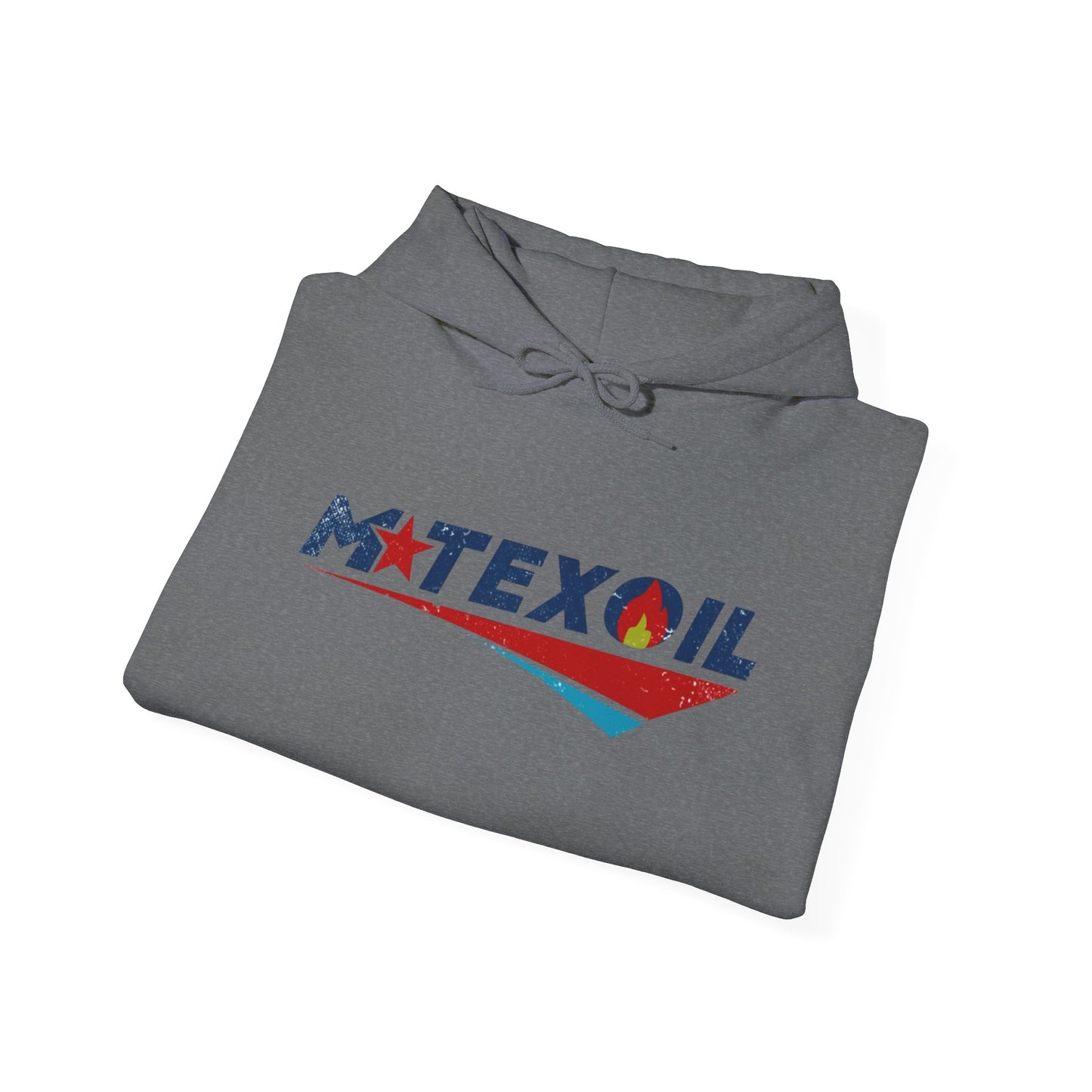 Landman Graphic Hoodie M Tex Oil TV Series Texas Heavy Blend™ Hooded Sweatshirt