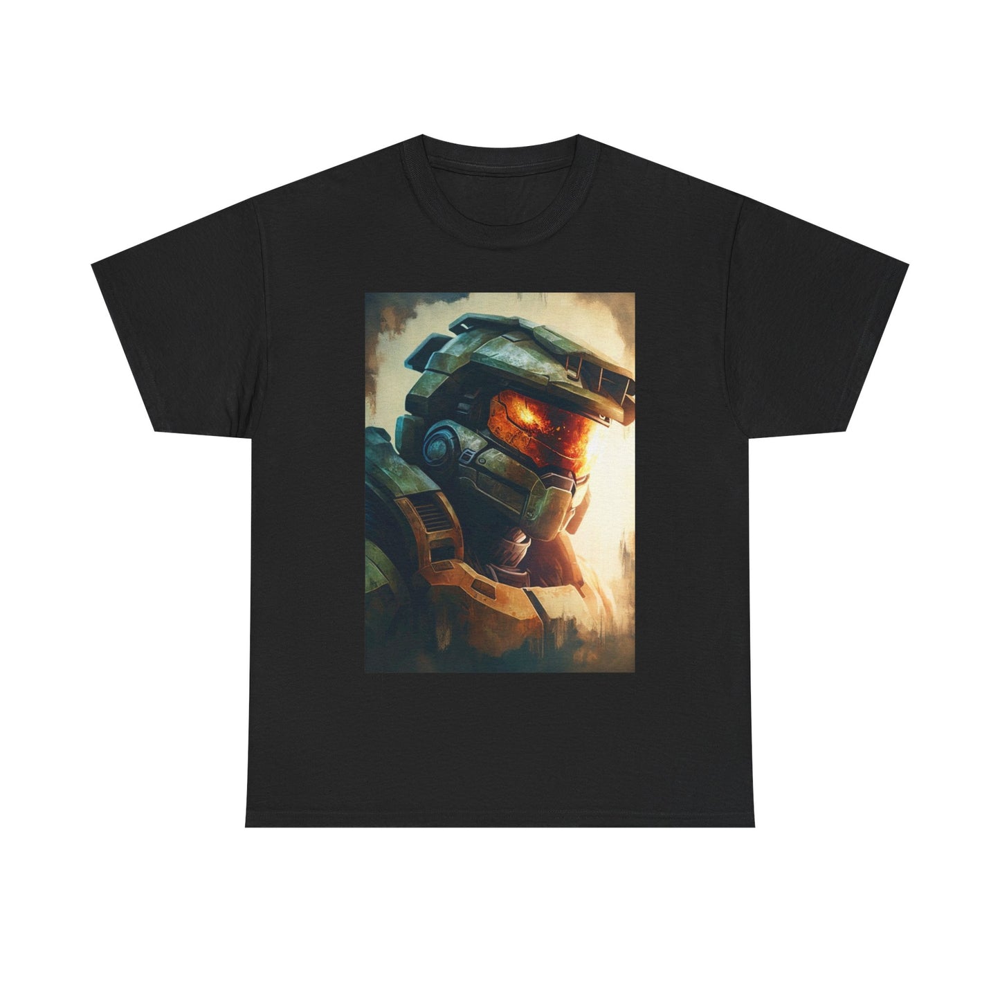 Halo Gaming Tshirt Vintage Xbox Call of Duty Master Chief Graphic Unisex Heavy 1