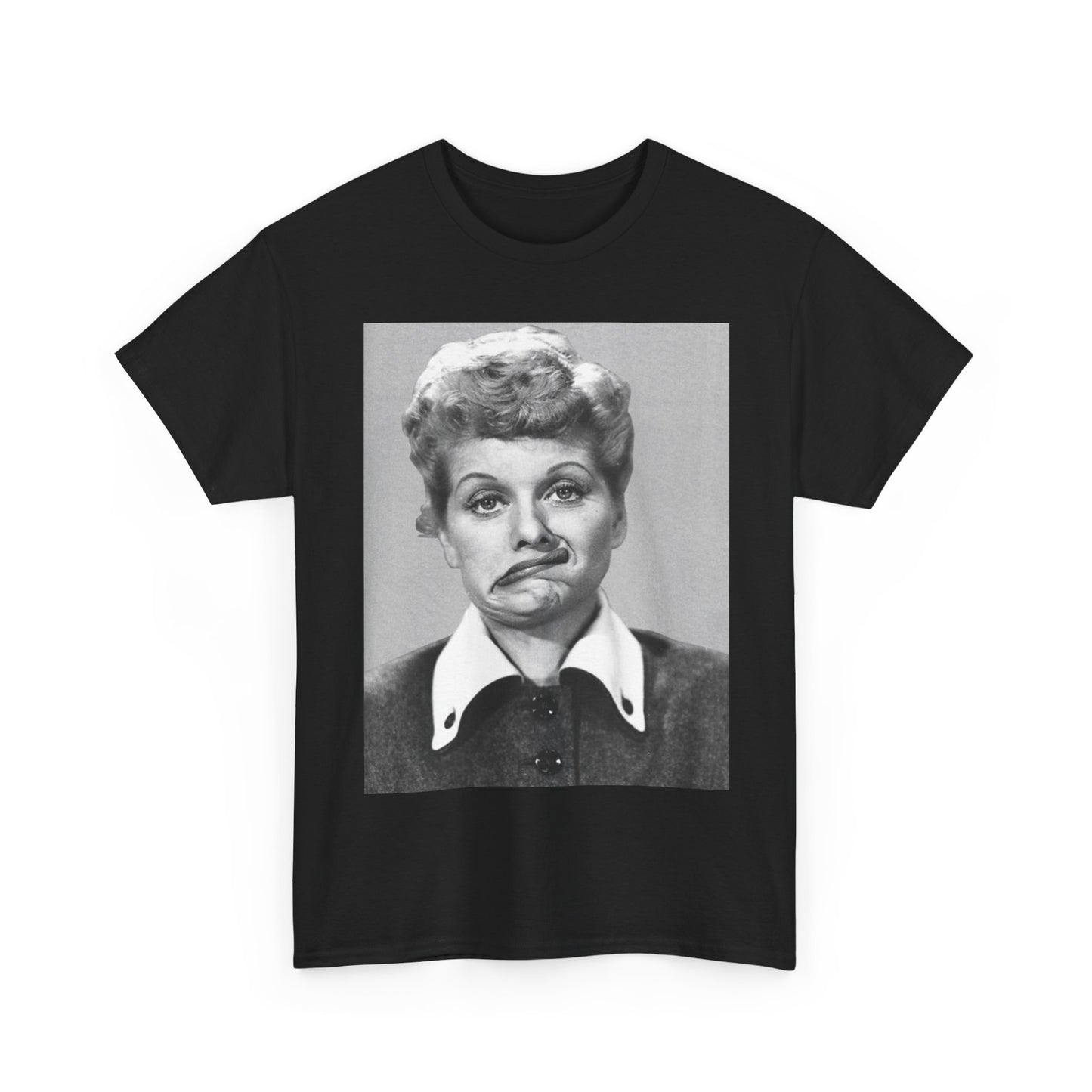 Lucille ball T-shirt Vintage I love Lucy retro comedy Unisex Heavy Cotton Tee