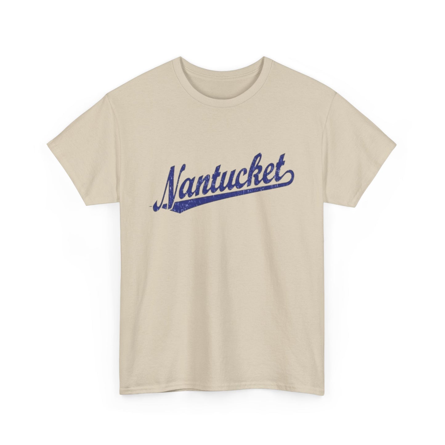 Nantucket Baseball Logo Vintage Graphic T Shirt NEW ADULT
