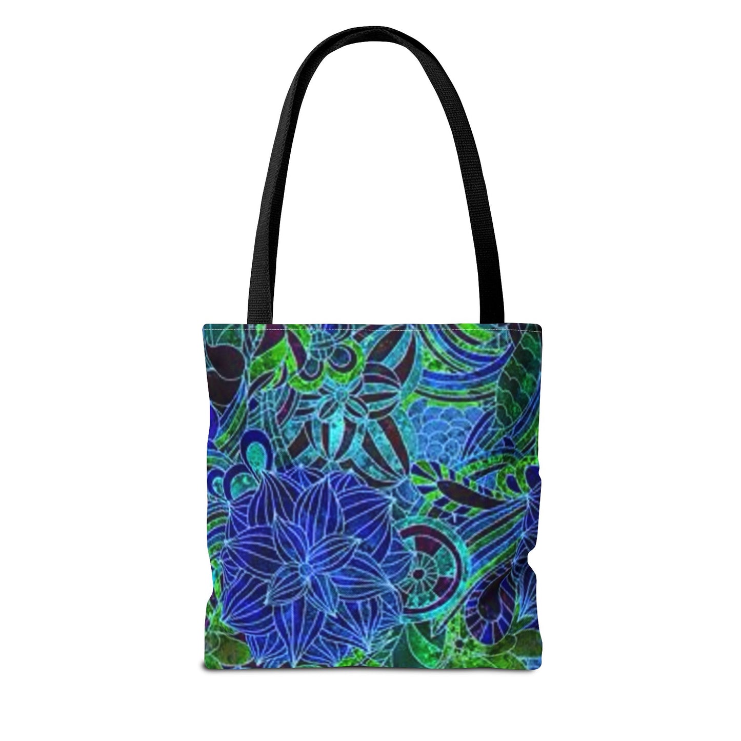 Blue And Green Multi Color BRAND NEW MODERN Tote Bag (AOP)