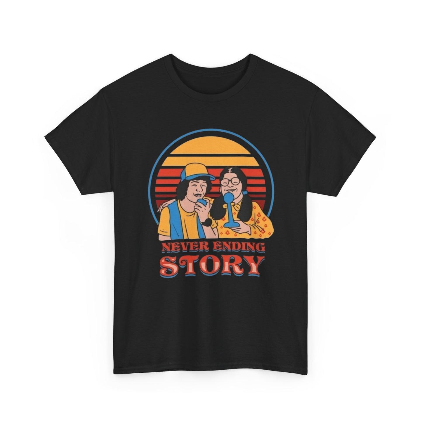 Never Ending Story Funny Graphic T Shirt NEW Unisex Heavy Cotton Tee