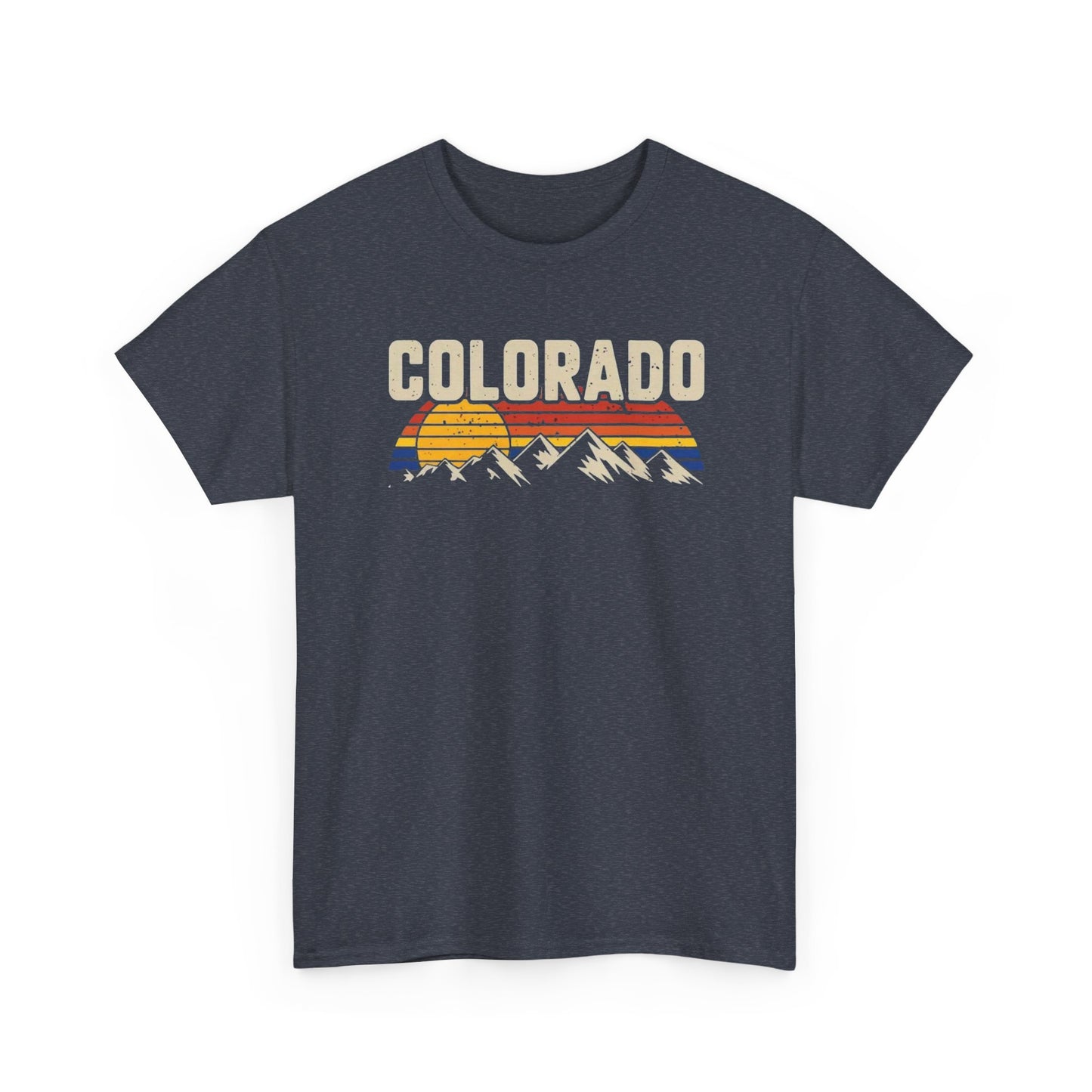 Colorado State Logo BRAND NEW Apparel T Shirt Unisex Unisex Heavy Cotton Tee 1