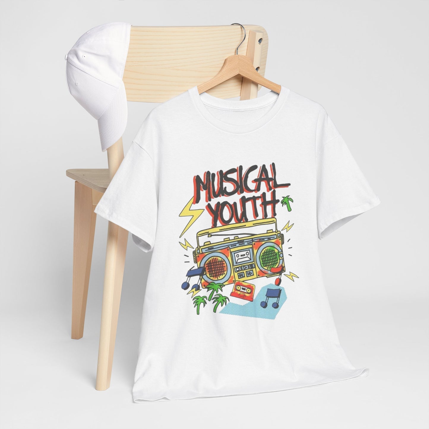 Musical Youth Vintage Graphic T Shirt Unisex Heavy Cotton Tee