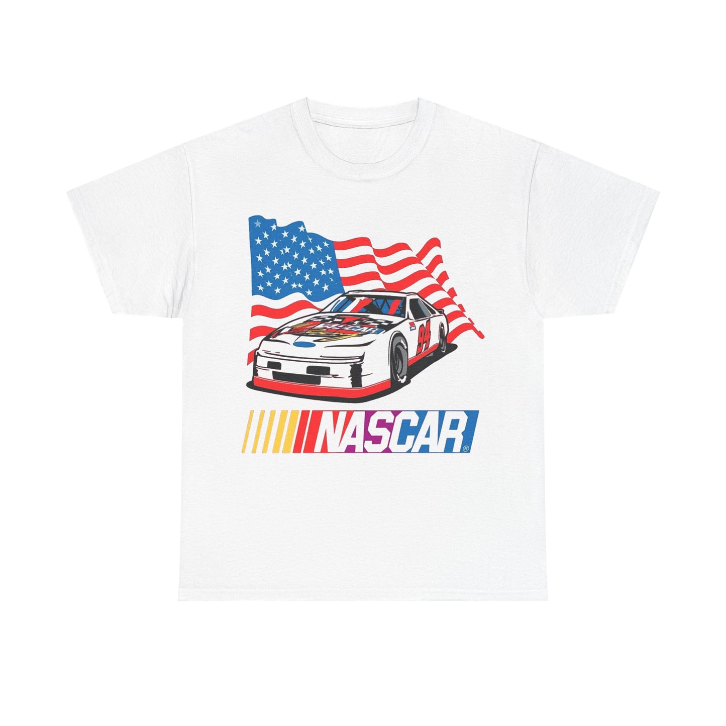 NASCAR T-shirt retro graphic classic vintage racing Unisex Heavy Cotton Tee