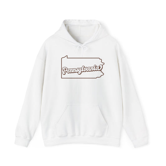 Pennsylvania State Philly Graphic Hoodie Unisex Heavy Blend™ Hooded Sweatshirt