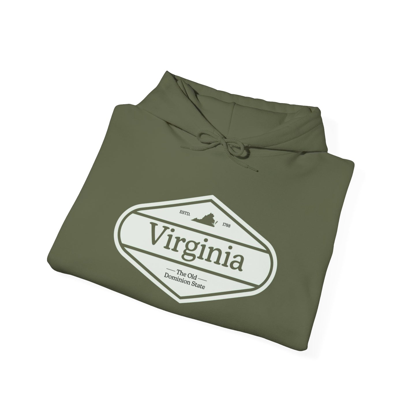 Virginia State Hoodie NEW ADULT Unisex Hooded Sweatshirt