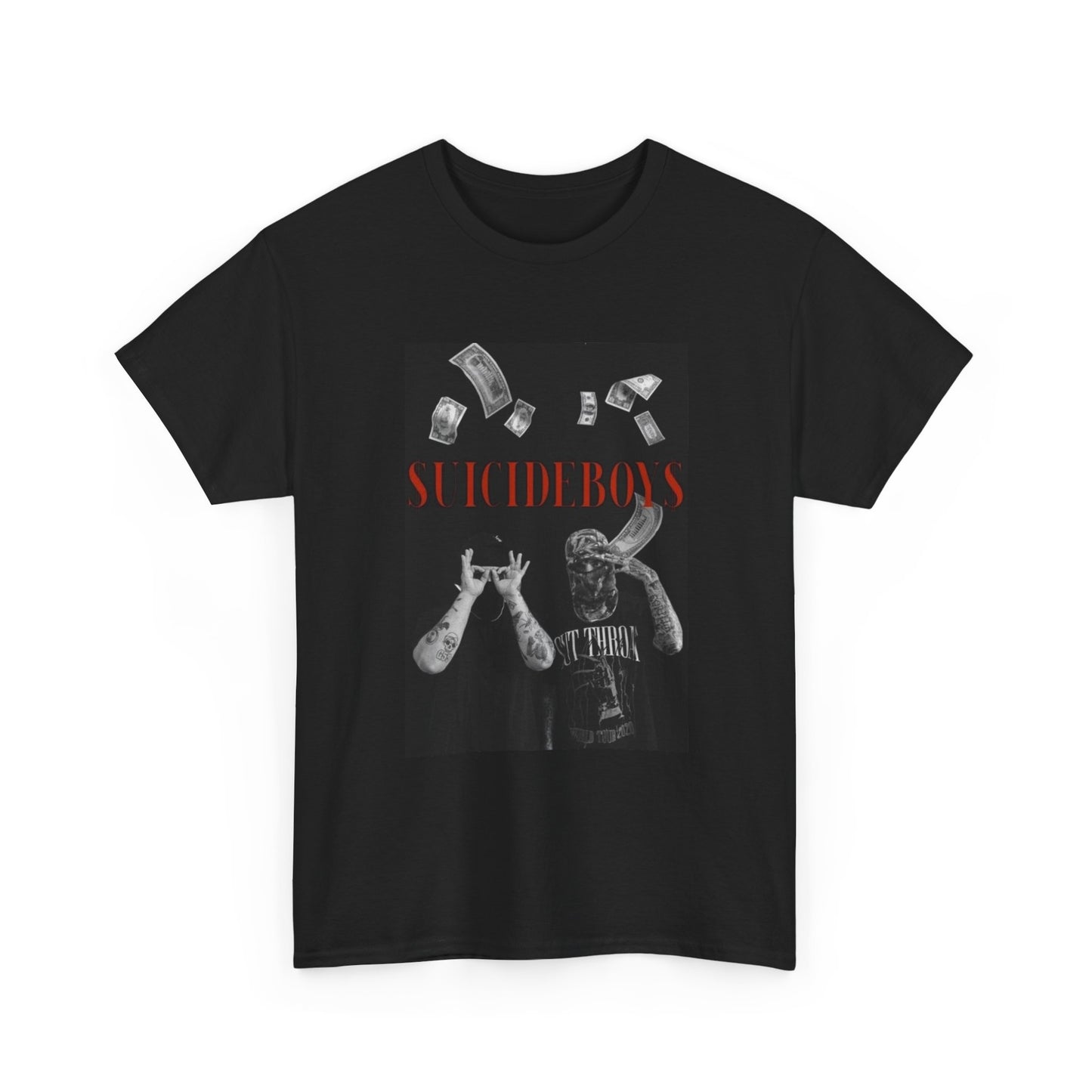Suicideboys Tshirt Retro Skrim Poster Cash Tour Unisex Heavy Cotton Tee
