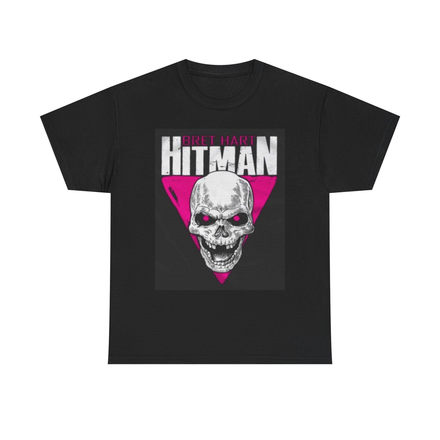 Bret Hart Hitman Graphic T Shirt Vintage Wrestling Heavy Cotton Tee