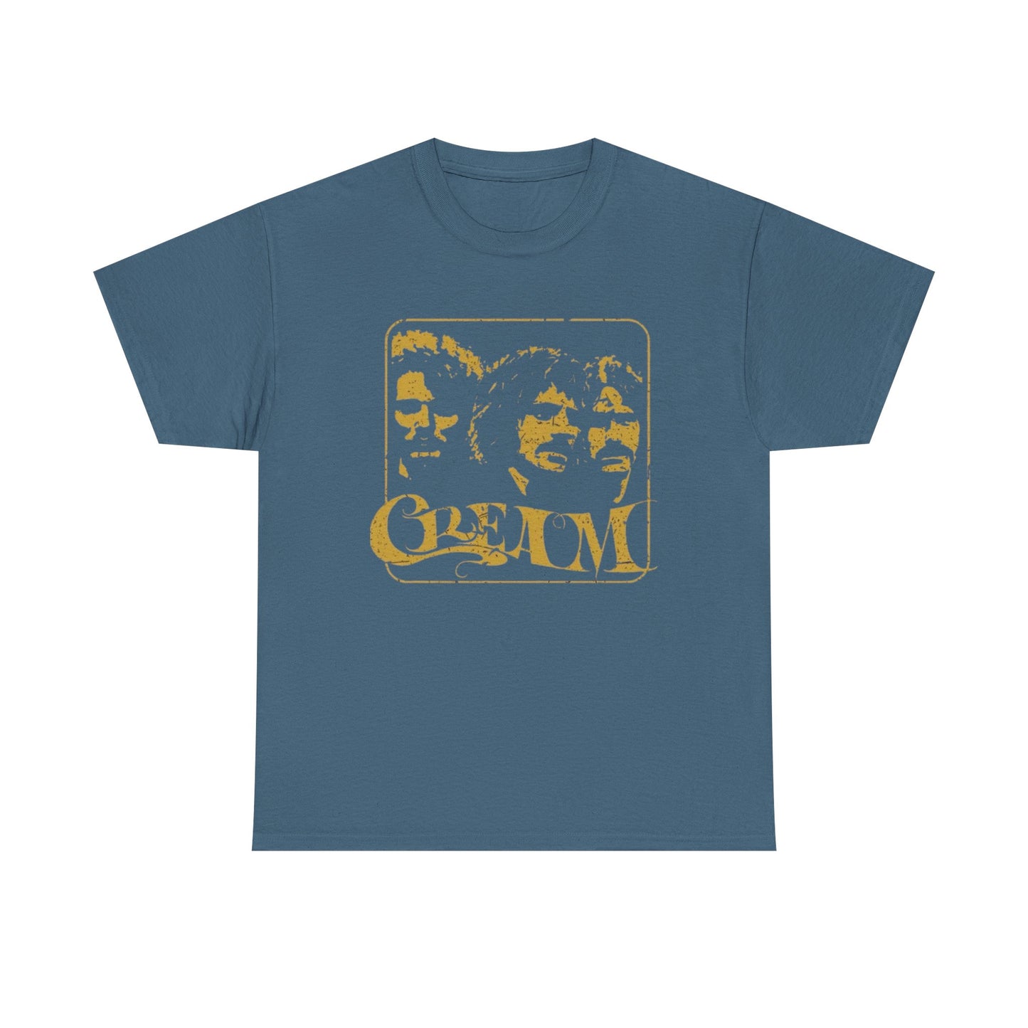 Cream Vintage Rock Graphic T Shirt NEW ADULT Tee