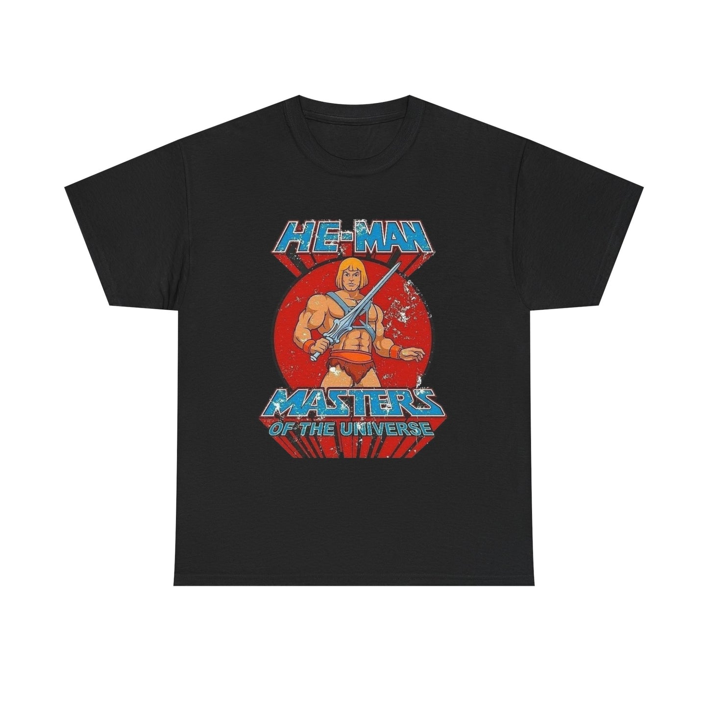 He Man Masters Of The Universe Graphic T-Shirt Unisex Heavy Cotton Tee Gift NEW