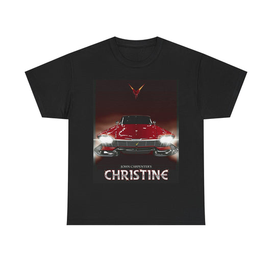 Christine Movie Poster Shirt Vintage Horror Retro Classic Unisex Heavy Cotton