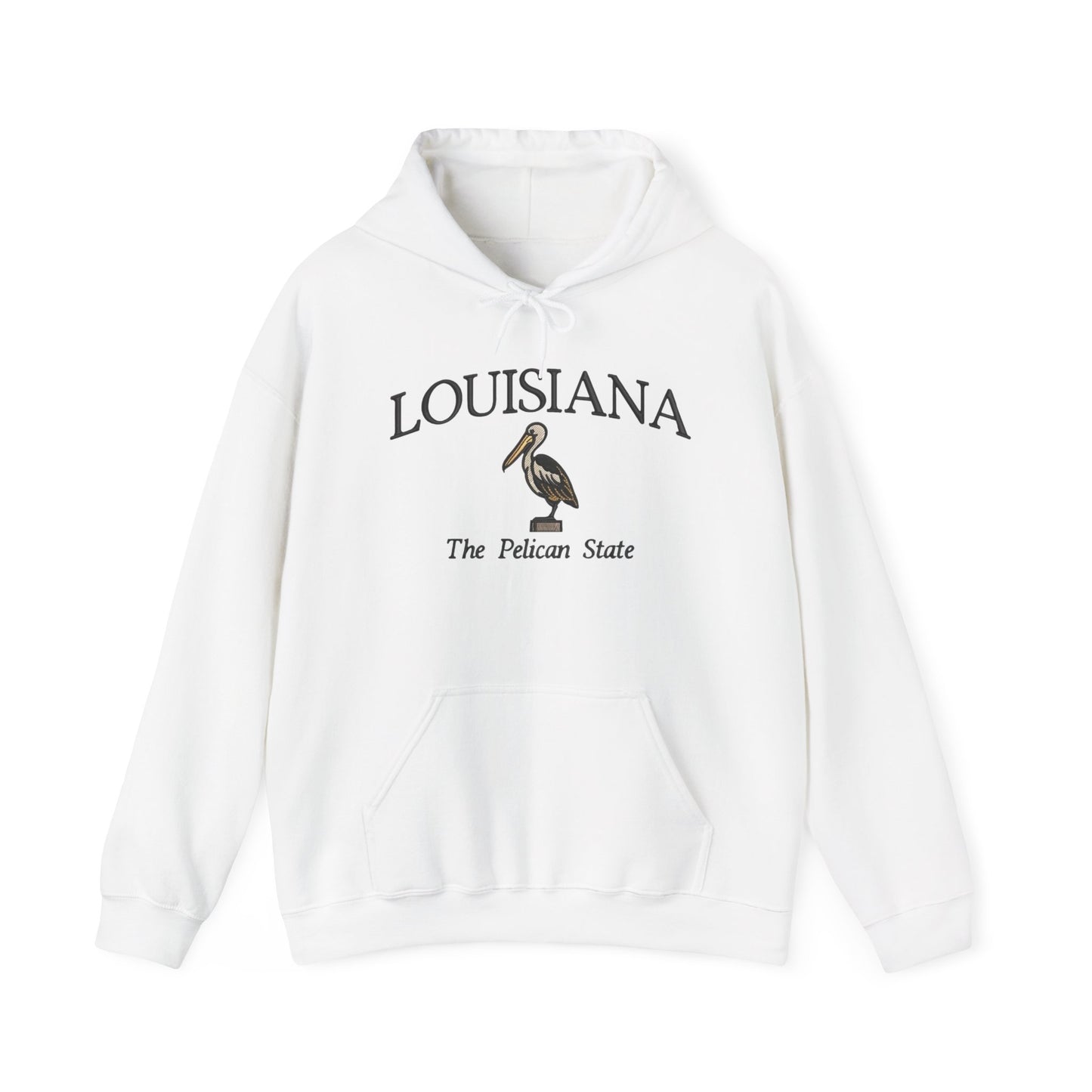 Louisiana The Pelican State Graphic Hoodie NEW Heavy Blend™ Sweatshirt