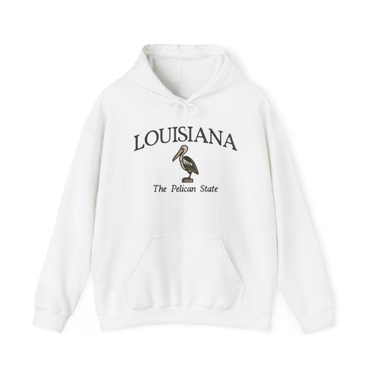 Louisiana The Pelican State Graphic Hoodie NEW Heavy Blend™ Sweatshirt