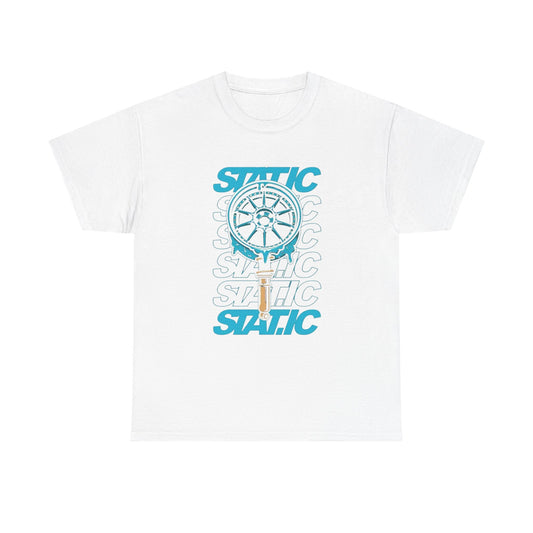 Static Car JDM Retro Drifting Graphic T Shirt Heavy Cotton Tee Gift Vintage