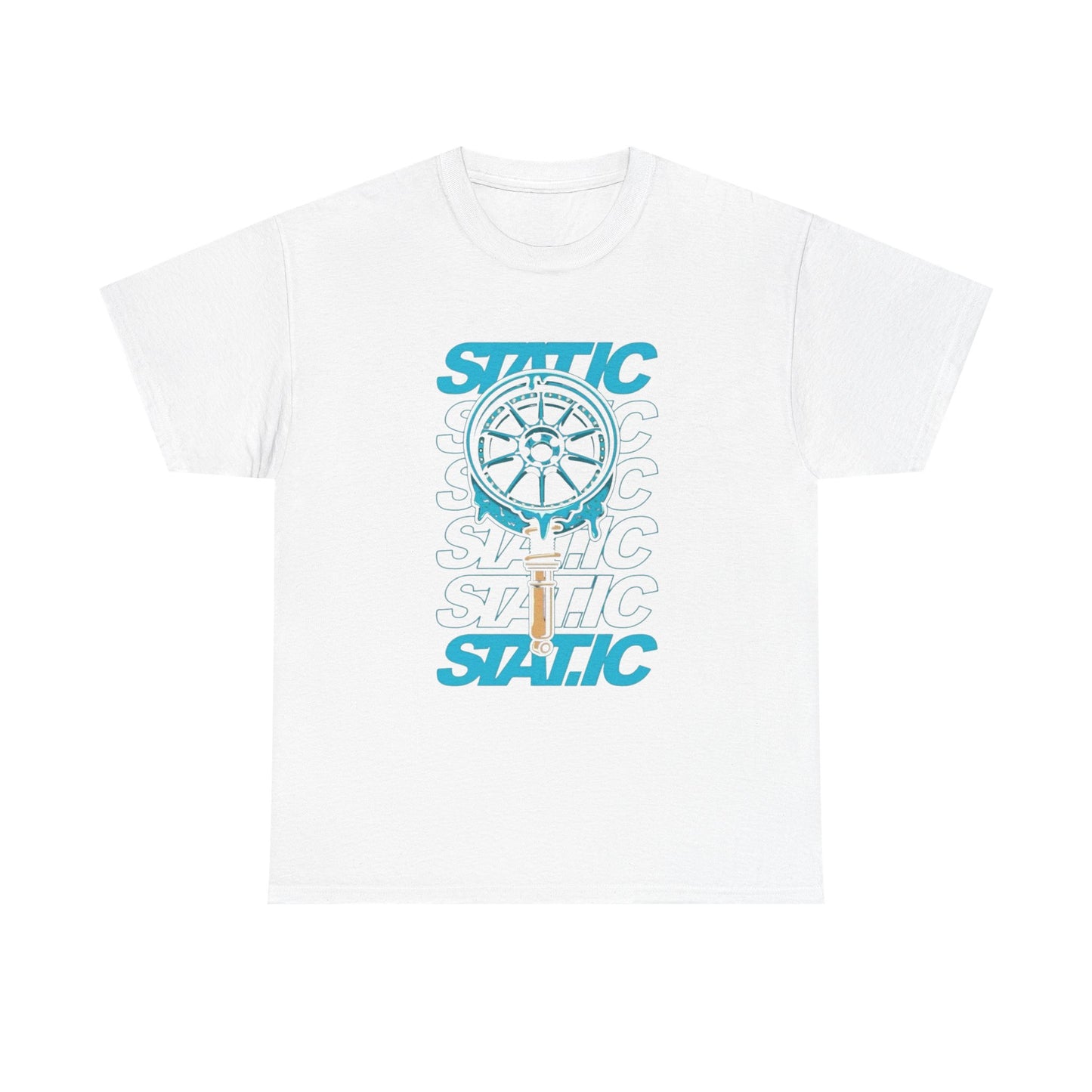 Static Car JDM Retro Drifting Graphic T Shirt Heavy Cotton Tee Gift Vintage