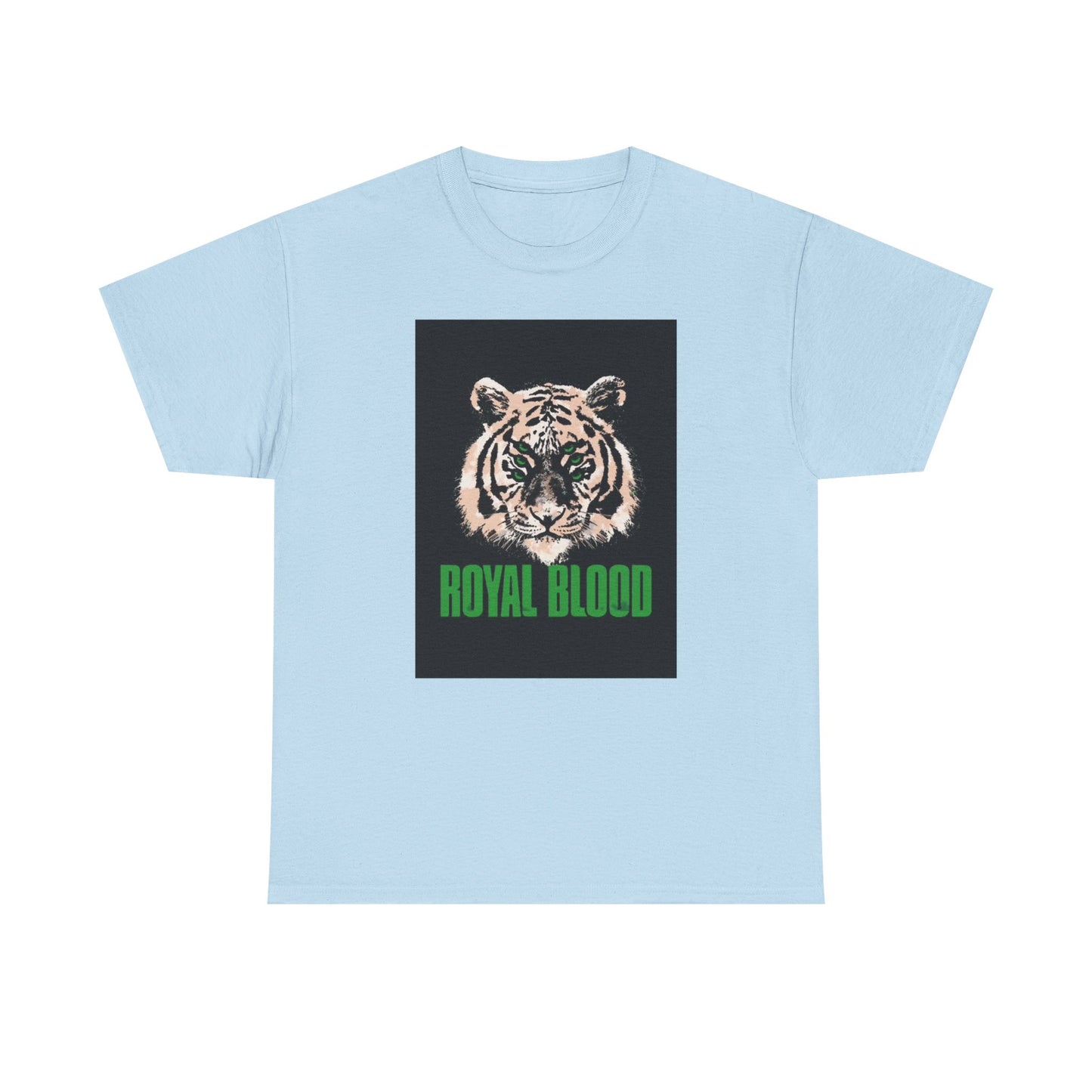 Royal Blood Tshirt Rock band Graphic Tiger Unisex Heavy Cotton Tee Vintage art