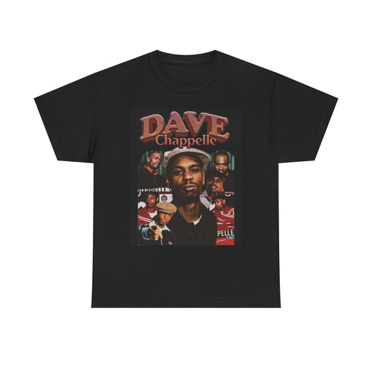 Dave Chappelle Graphic T Shirt Retro Comedian Unisex Heavy Cotton Tee