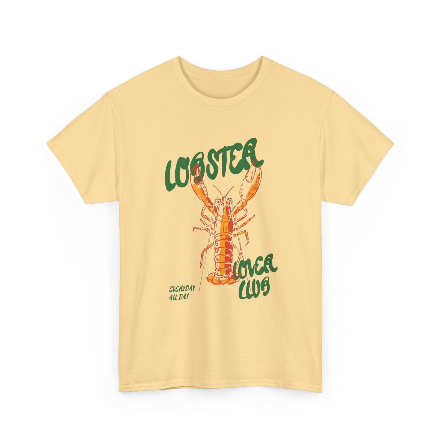 Lobster Lovers Club Graphic T Shirt NEW ADULT