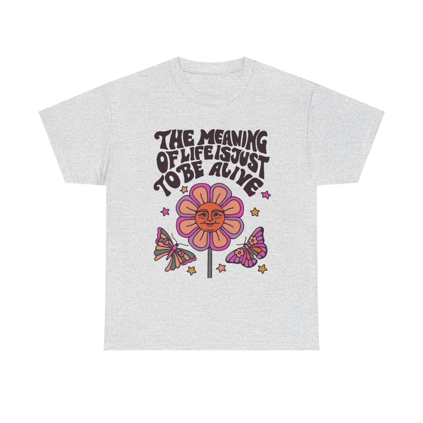 The Meaning Of Life Graphic T Shirt NEW ADULT Unisex Heavy Cotton Tee